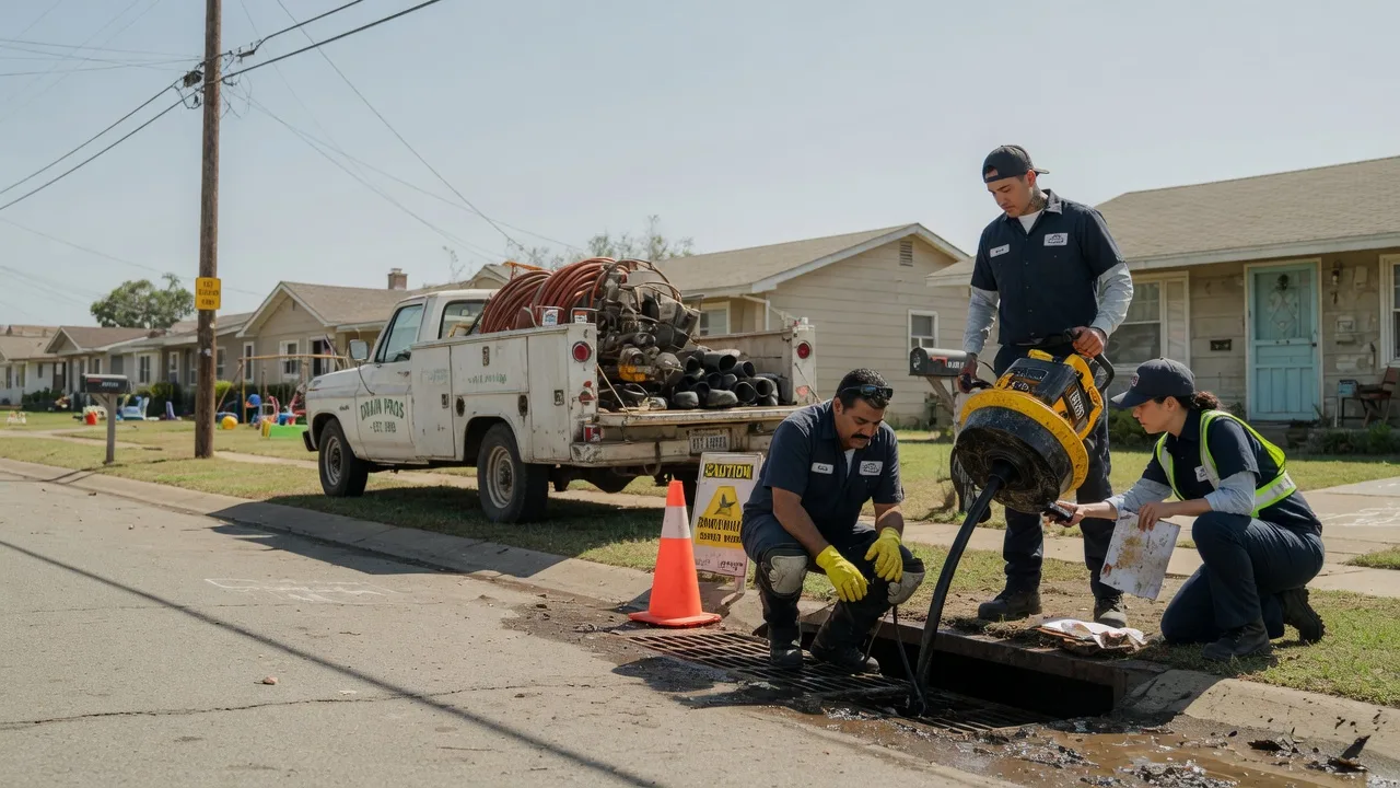 Drain Cleaning in Mount Calm, TX near me
